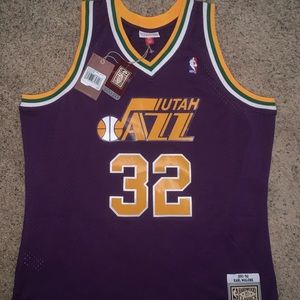 Utah Jazz Karl Malone Vintage Jersey